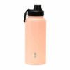 Picture of WATERMATE STAINLESS STEEL WATER BOTTLE PEACH - 950ML