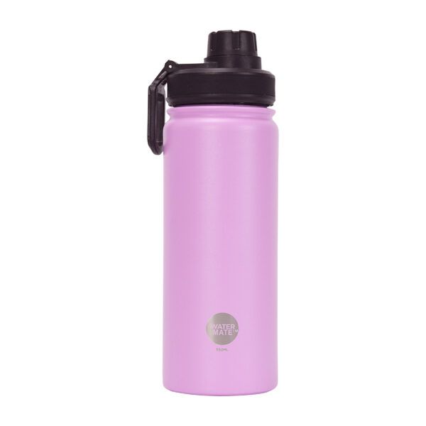 Picture of WATERMATE STAINLESS STEEL WATER BOTTLE GELATO PINK - 550ML