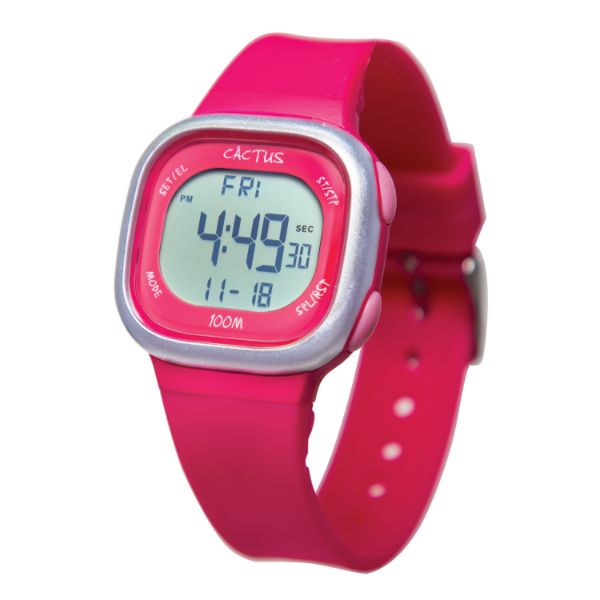 Picture of CACTUS ACE DIGITAL WATCH PINK