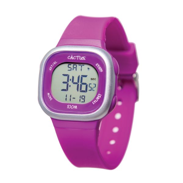 Picture of CACTUS ACE DIGITAL WATCH PURPLE