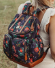 Picture of OIOI BACKPACK - FLORAL BOTANICAL