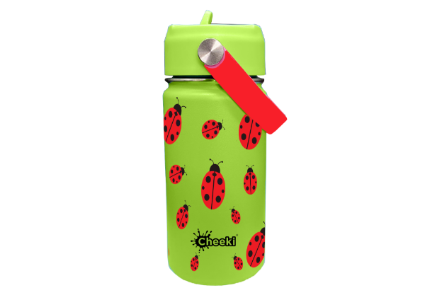 Picture of CHEEKI KIDS WATERBOTTLE INSULATED LADYBUG 400ML