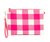 Picture of CAPRI PINK AND WHITE GINGHAM SMALL CROSSBODY BAG