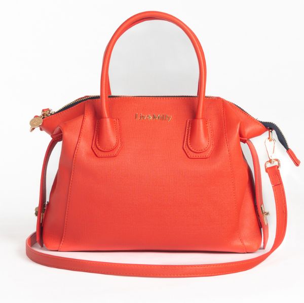 Picture of ELOISE ORANGE HANDBAG