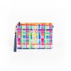 Picture of LORDIE DORDIE RAINBOW GINGHAM LARGE CROSSBODY BAG