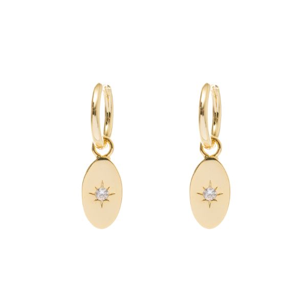 Picture of TIASHA GOLD EARRINGS BY SABLE AND DIXIE