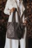 Picture of LEA DARK TAUPE 3 PIECE HANDBAG SET