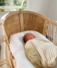 Picture of STRIPE PALM MUSLIN SWADDLE WRAP