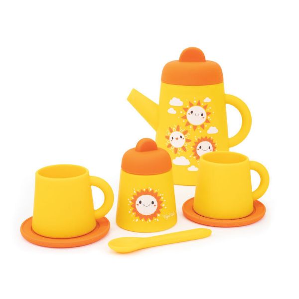 Picture of SILICONE TEA SET - SUNNY DAYS