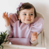 Picture of LAVENDER FRILL SNUGGLE BIB