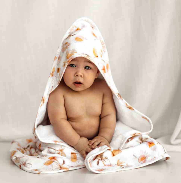 Picture of PARADISE ORGANIC HOODED BABY TOWEL