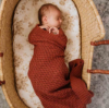 Picture of RUST DIAMOND BABY BLANKET