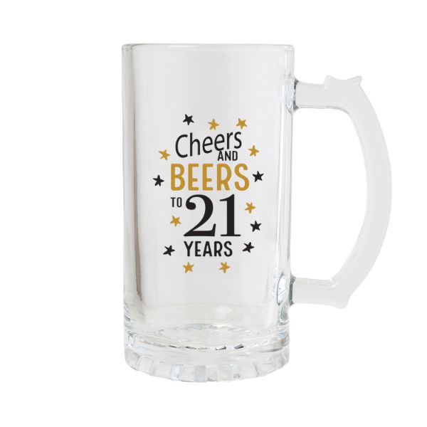 Picture of 21ST BEER GLASS SIP BY CELEBRATION