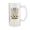 Picture of 50TH BIRTHDAY BEER GLASS SIP CELEBRATION