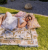 Picture of ELEANOR RIGBY WOVEN PICNIC RUG/THROW