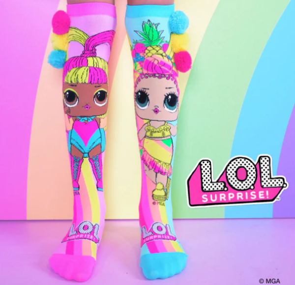 Picture of L.O.L CHICA & GLOW SOCKS AGE 3-5