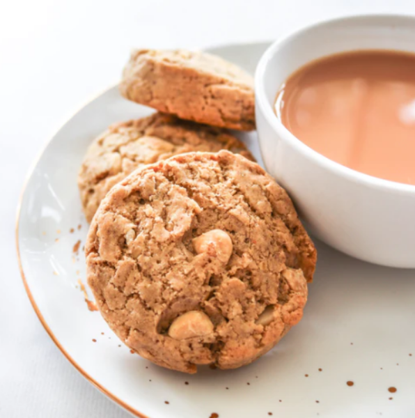 Picture of DELUXE WHITE CHOC & MACADAMIA LACTATION COOKIES