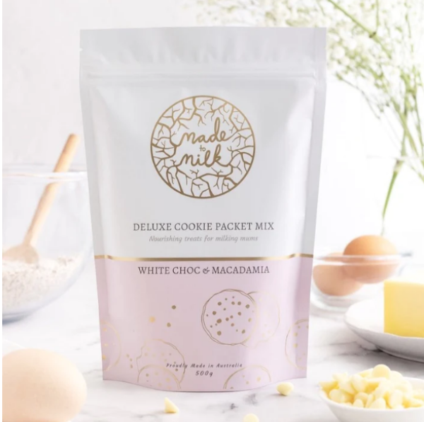 Picture of WHITE CHOC & MACADAMIA PACKET MIX