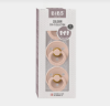 Picture of BIBS DUMMIES TRY-IT COLOUR 3PK - BLUSH