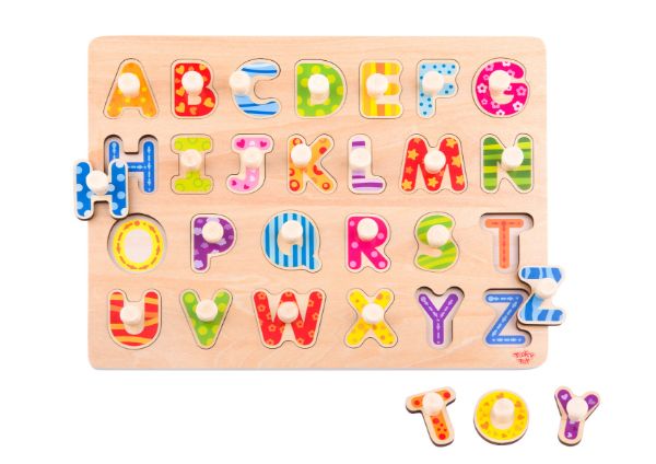 Picture of ALPHABET PEG PUZZLE