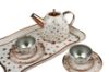 Picture of TIN TEA SET CARRYCASE GOLD STAR