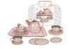 Picture of TIN TEA SET CARRYCASE GOLD STAR