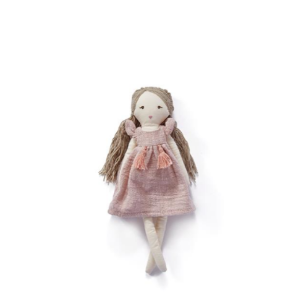 Picture of BABY DAISY DOLL IN A PINK DRESS