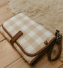 Picture of CHANGE MAT CLUTCH GINGHAM BEIGE