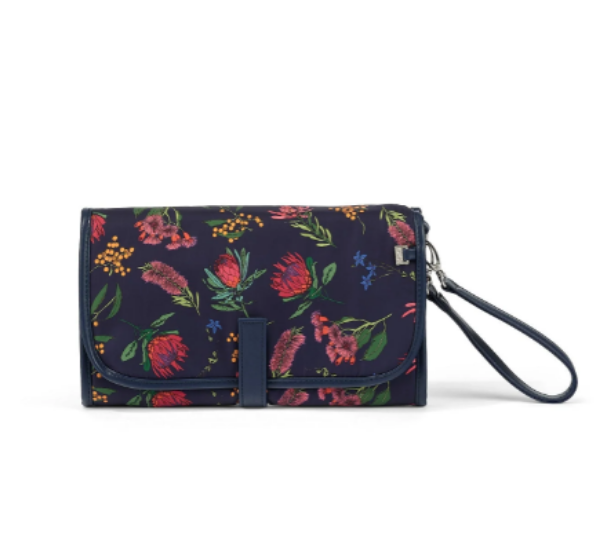 Picture of CHANGE MAT CLUTCH NAVY BOTANICALS