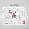 Picture of HEY DOODLE MAT 123 SUGAR & SPICE