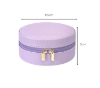 Picture of ROUND JEWELLERY BOX VIOLET MINDFUL MARLO