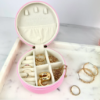 Picture of ROUND JEWELLERY CASE BERRY MINDFUL MARLO