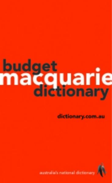 Picture of DICTIONARY MACQUARIE BUDGET SOFT COVER 7TH EDITION