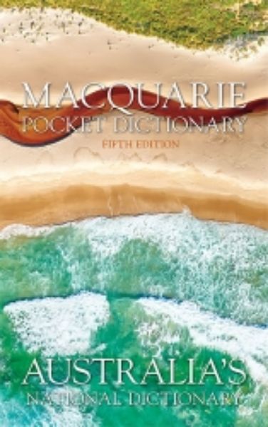 Picture of DICTIONARY HARDCOVER MACQUARIE POCKET WITH THESAURUS