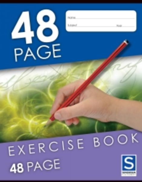 Picture of EXERCISE BOOK SOVEREIGN 225X175MM 8MM RULED 48PG