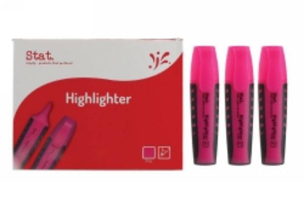 Picture of HIGHLIGHTER STAT PINK EACH