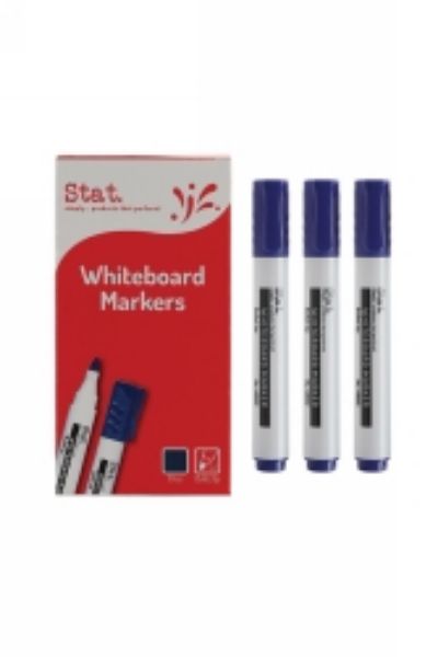 Picture of MARKER WHITEBOARD STAT 2.0MM BULLET BLUE