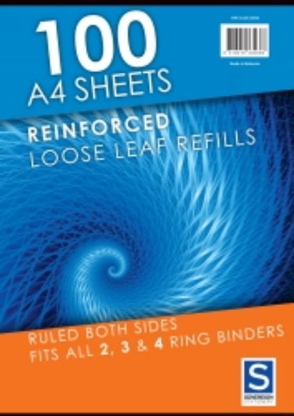 Picture of LOOSE LEAF REINFORCED REFILLS SOVEREIGN