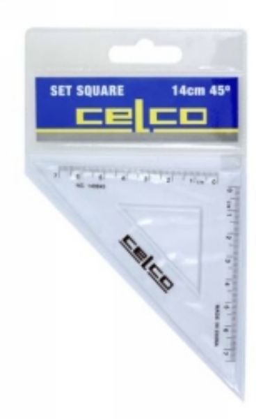 Picture of SET SQUARE CELCO 210MM - 45 DEGREES