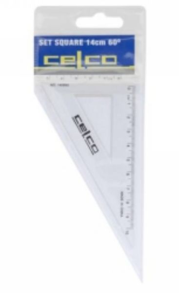 Picture of SET SQUARE CELCO 210MM - 60 DEGREES