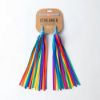 Picture of CLASSIC RAINBOW REAL RIBBON BIKE/SCOOTER STREAMERS