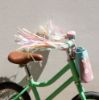 Picture of PASTEL RAINBOW REAL RIBBON BIKE/SCOOTER STREAMER