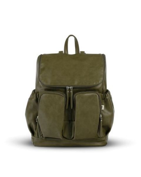 Picture of OIOI BACKPACK OLIVE FAUX LEATHER