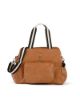 Picture of OIOI TRIPLE TOTE NAPPY BAG TAN FAUX LEATHER