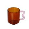 Picture of ELOISE GLASS CUP AMBER & BLUSH