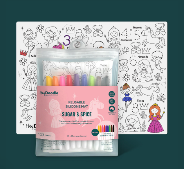 Picture of HEY DOODLE MAT 123 SUGAR & SPICE